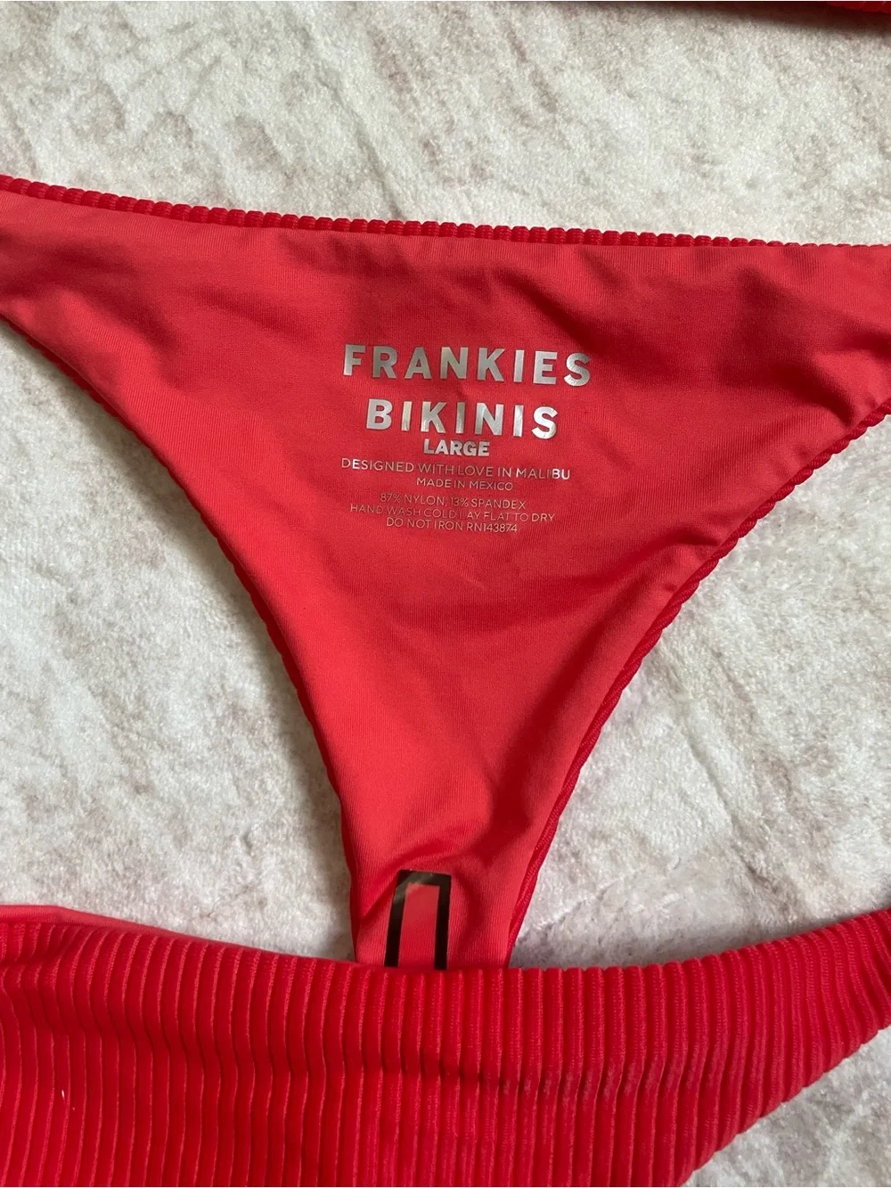 Frankies Bikinis vibrant tie