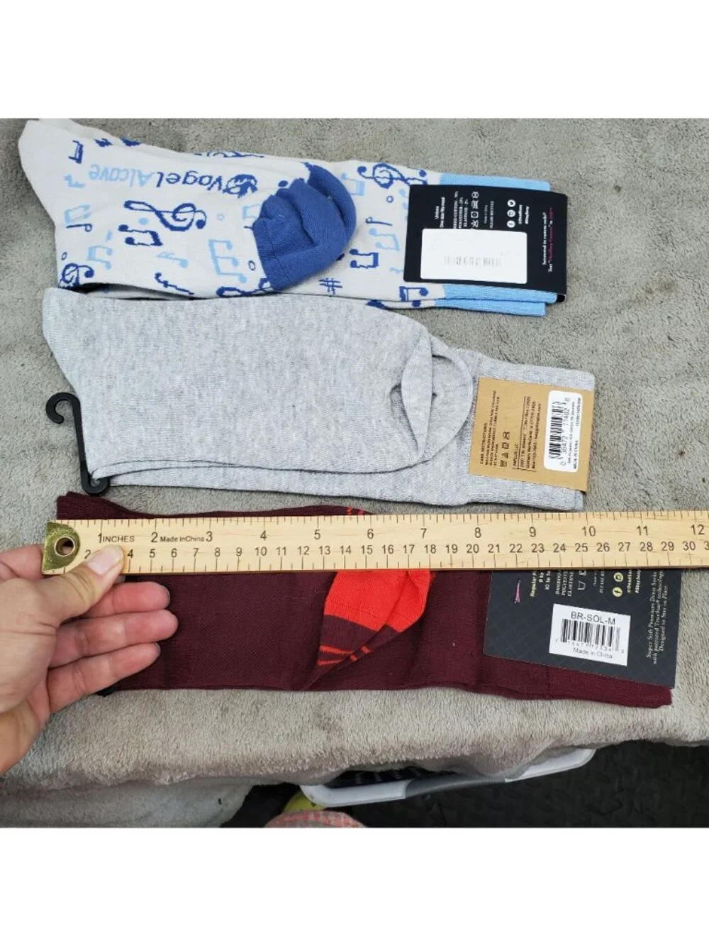 Various size mens