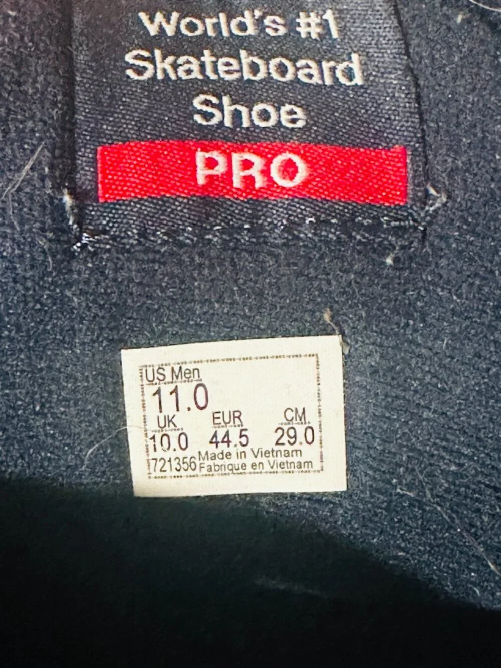 Vans pro blue