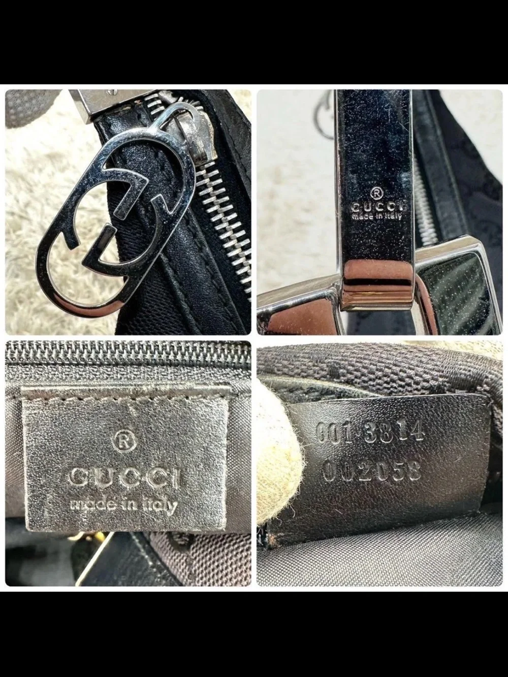 Louis Vuitton Black Monogram Shoulder Bag