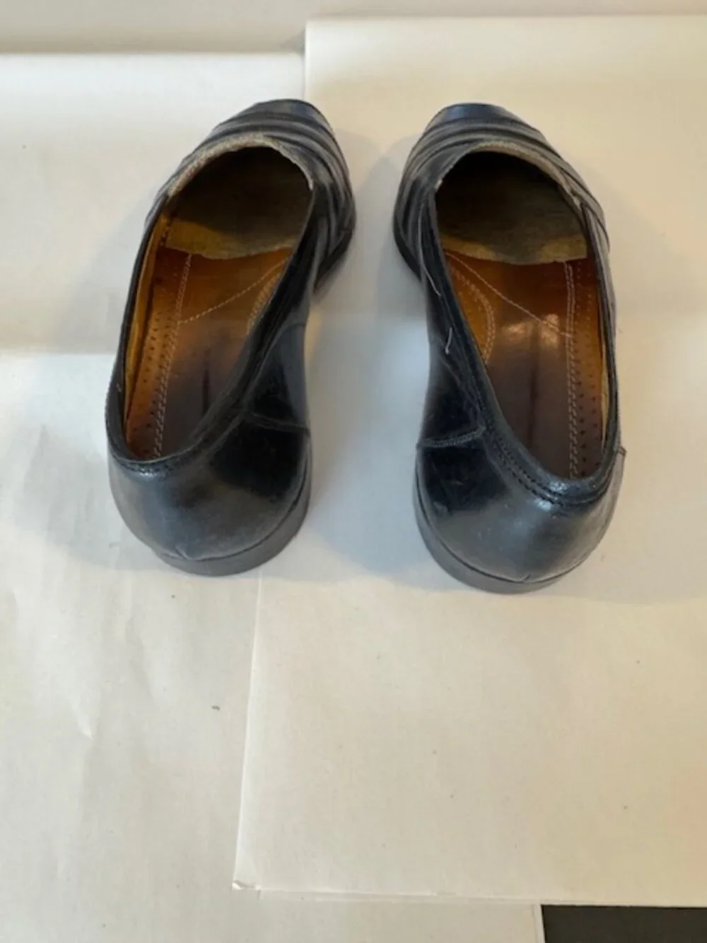 Dimitri Handmade in Italy‎ Men's Dress Shoe Leather Black Slip On Loafers