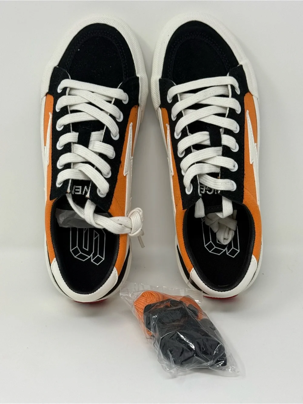 Size 6- Revenge Storm Orange and Black