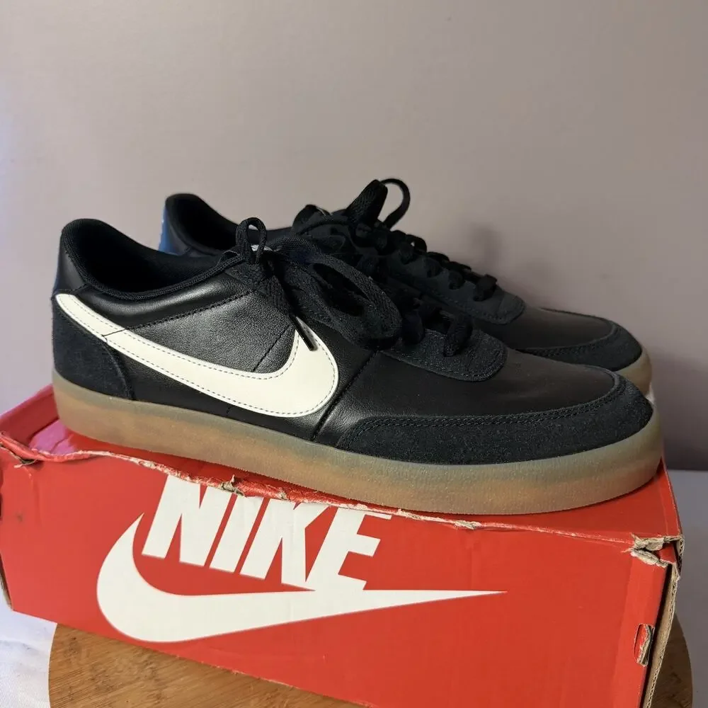Men’s Size 12 - Nike Killshot 2 Leather Black Sail Gum 432997-070