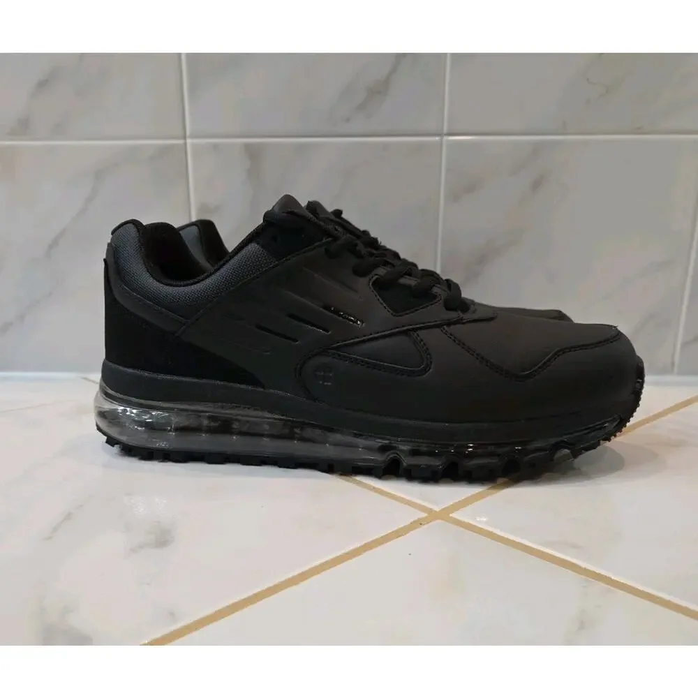 Shoes For Crews - Geo Athletic Shoes -Men's Black, Size 10.5