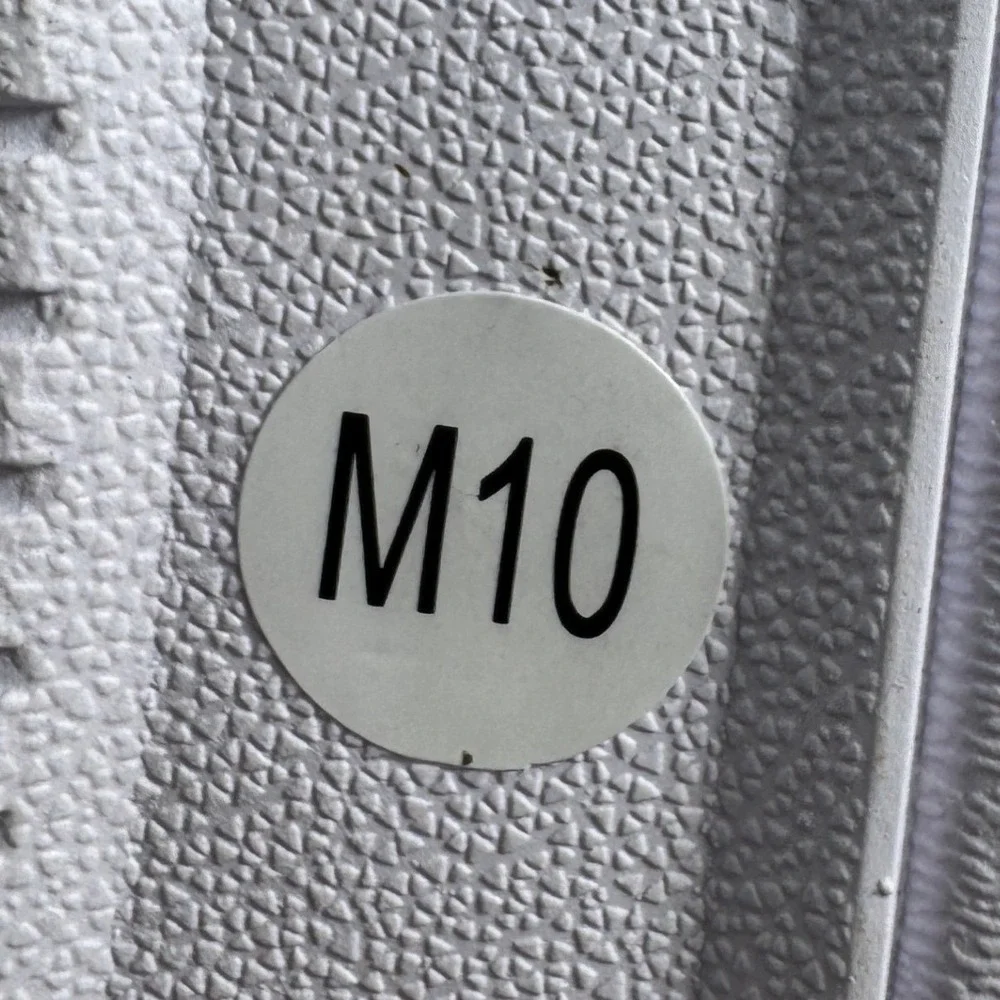 Windsor Mortgage‎ Sneakers Men 10 Blue Orange Stripe Lace Up Low Top