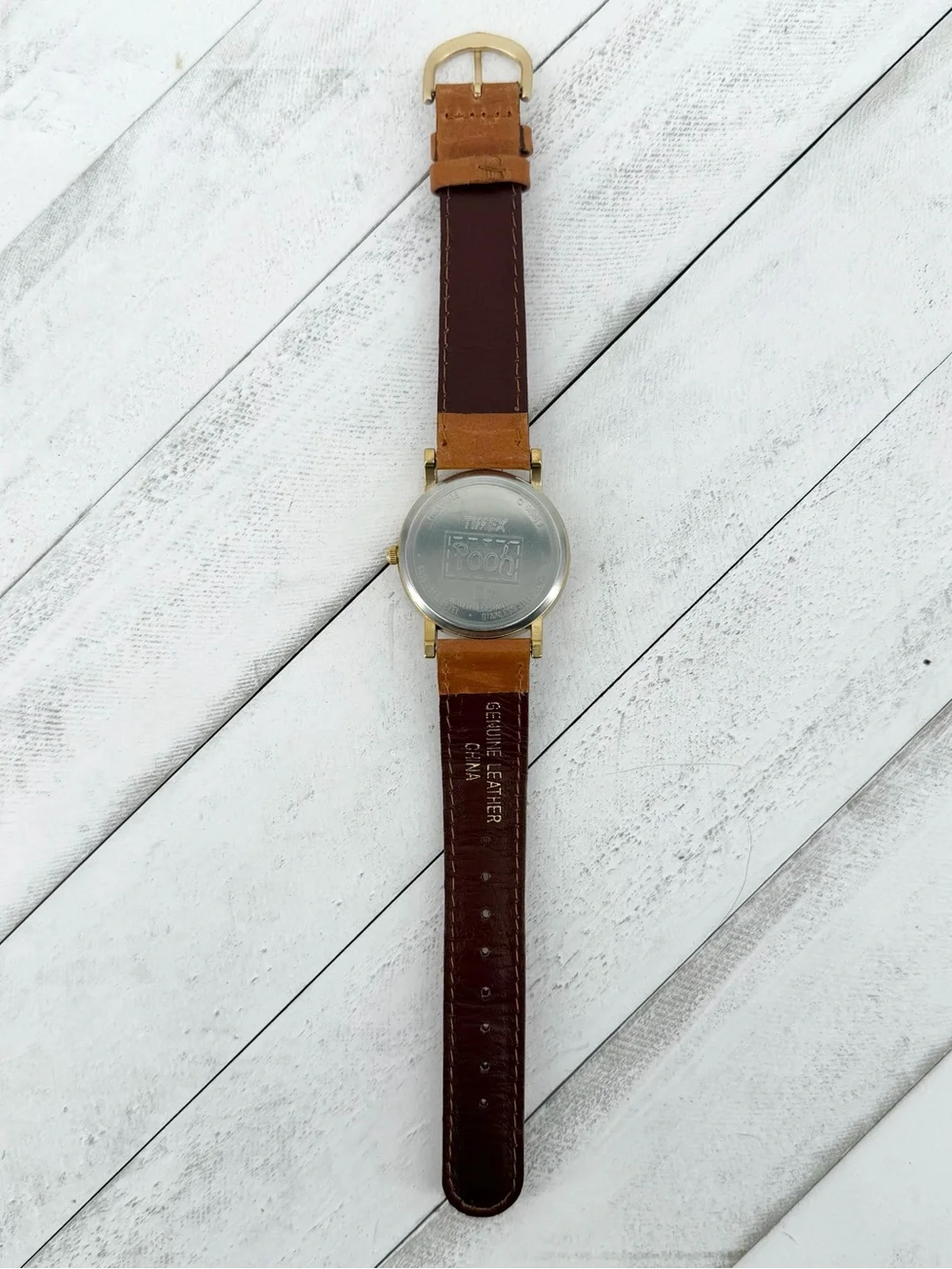 Vintage 90s Disney Winnie the Pooh Timex Thinking Watch