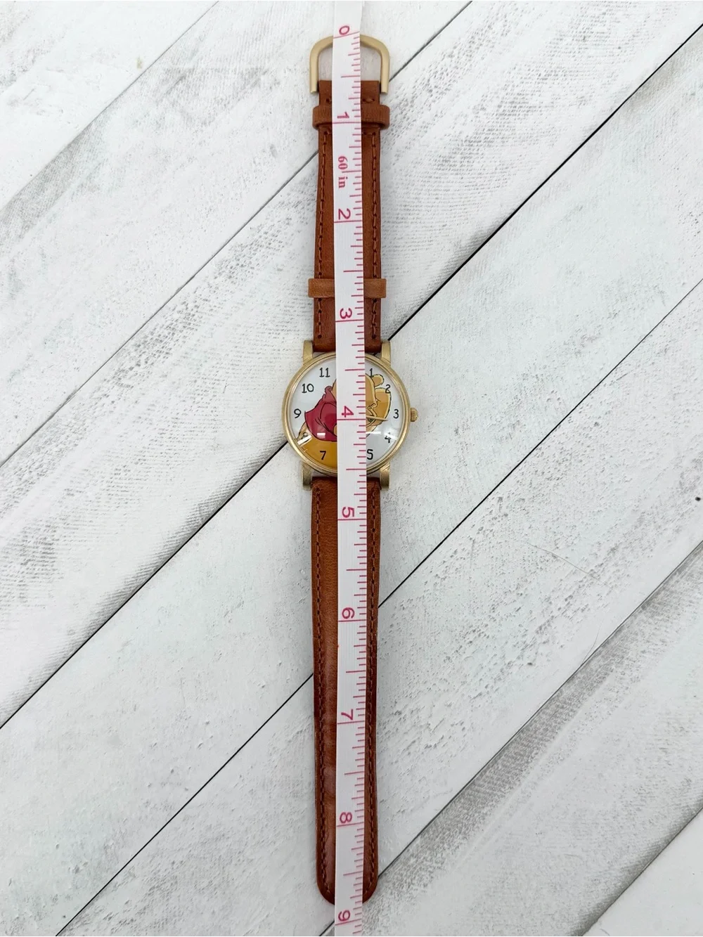 Vintage 90s Disney Winnie the Pooh Timex Thinking Watch