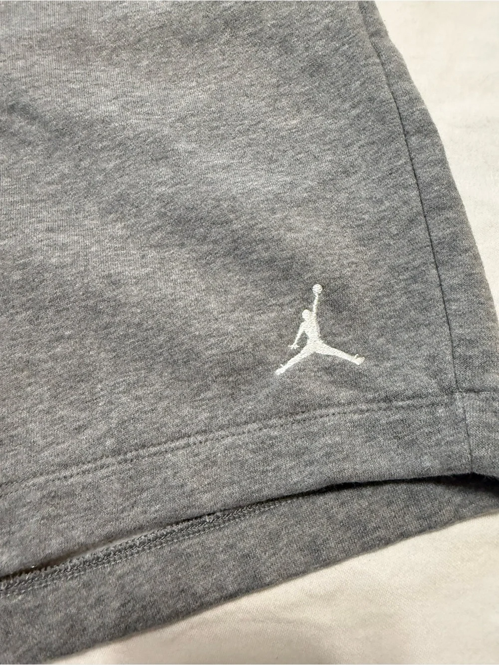 Jordan Men's Gray Athletic Sweat Shorts