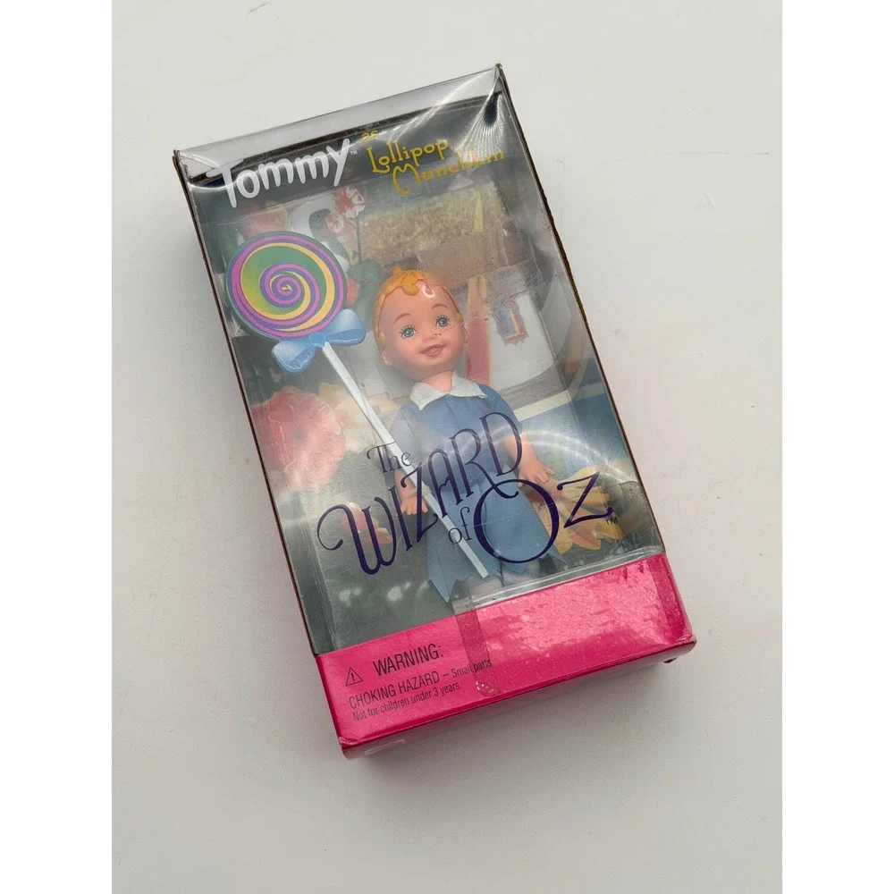Mattel Wizard of Oz Tommy as Lollipop Munchkin Doll 1999 Vintage 25823 NIB