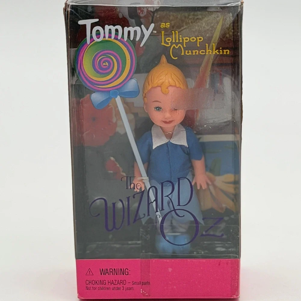 Mattel Wizard of Oz Tommy as Lollipop Munchkin Doll 1999 Vintage 25823 NIB