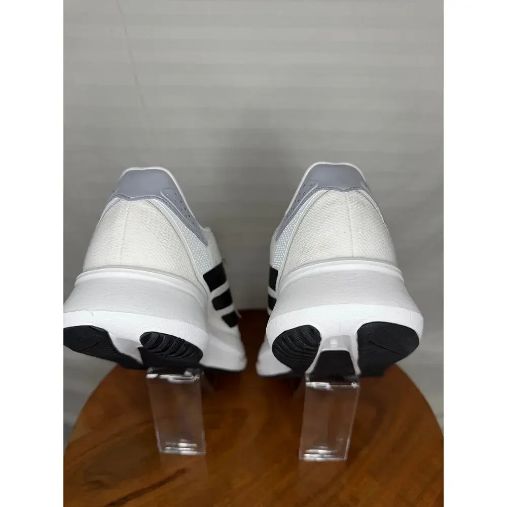 Adidas Duramo SL2 Running Shoes Men’s 9 White Black Lightmotion NWT