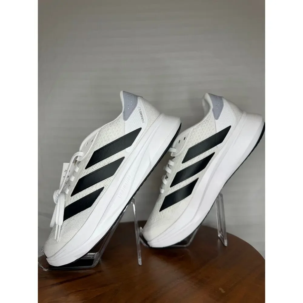 Adidas Duramo SL2 Running Shoes Men’s 9 White Black Lightmotion NWT