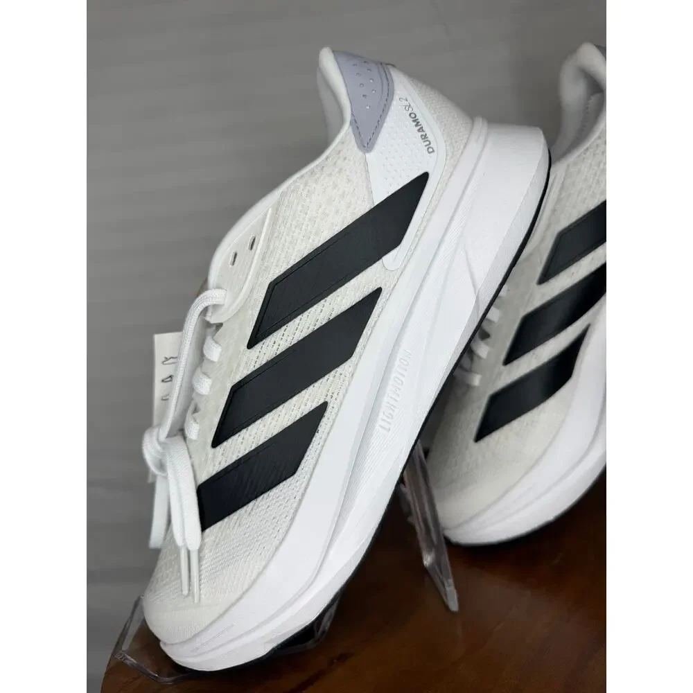Adidas Duramo SL2 Running Shoes Men’s 9 White Black Lightmotion NWT