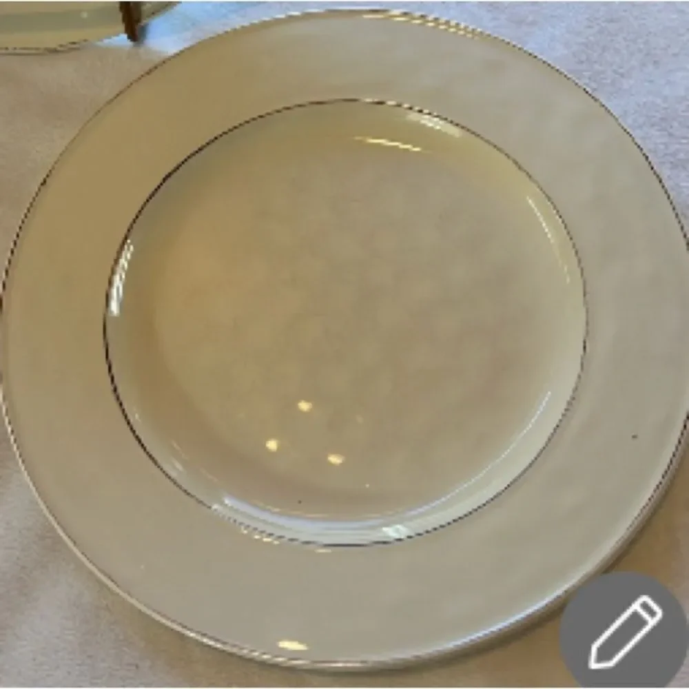 Martillo Pier 1 Imports Martillo Creme Brulee One 11 Inch DINNER Plate Beige