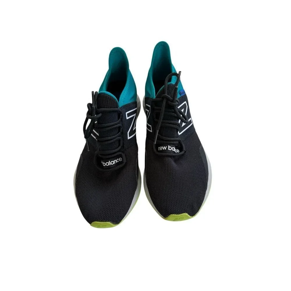 New Balance Mens Black Blue MR0AVCB Fresh Foam Roav Running Sneakers Size 9
