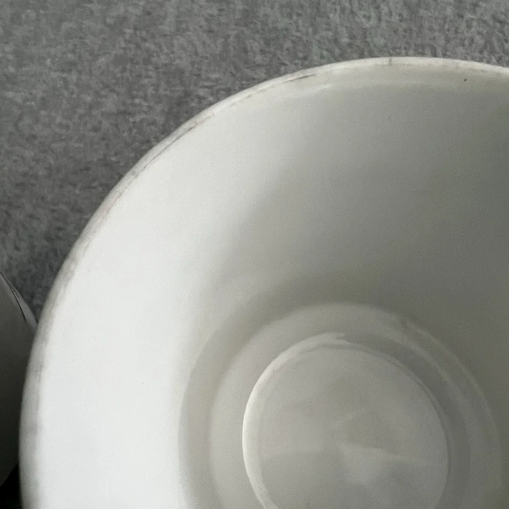 GROSEILLER ROUGE Dessert Snack Plates Tea Cups Mann‎ Vintage 1975 Set Brunch