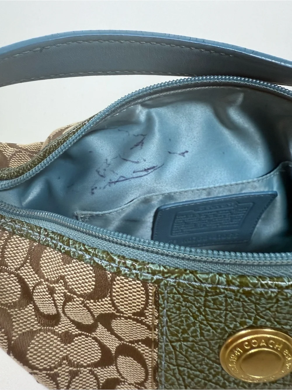 Coach signature jacquard