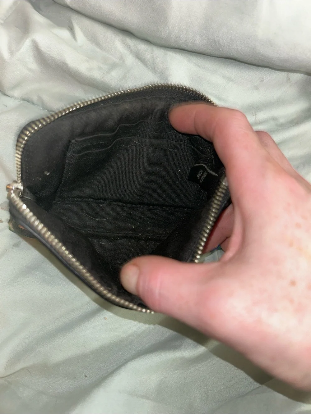 Coach compact zip