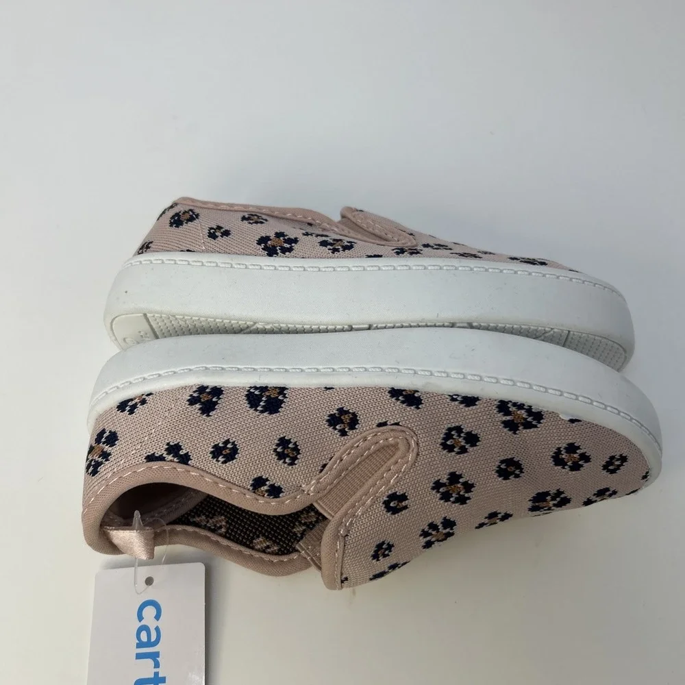 Carter's Toddler Girls Nettie‎ Knit Slip-On Sneakers Pink- Size 11M NIB