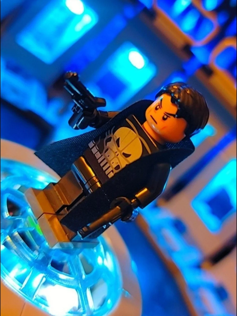 Punisher Minifigure Lego Compatible