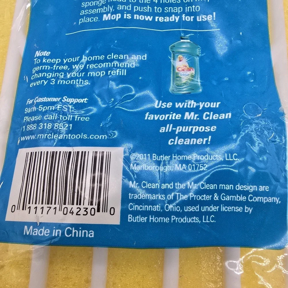Mr. Clean fits mr