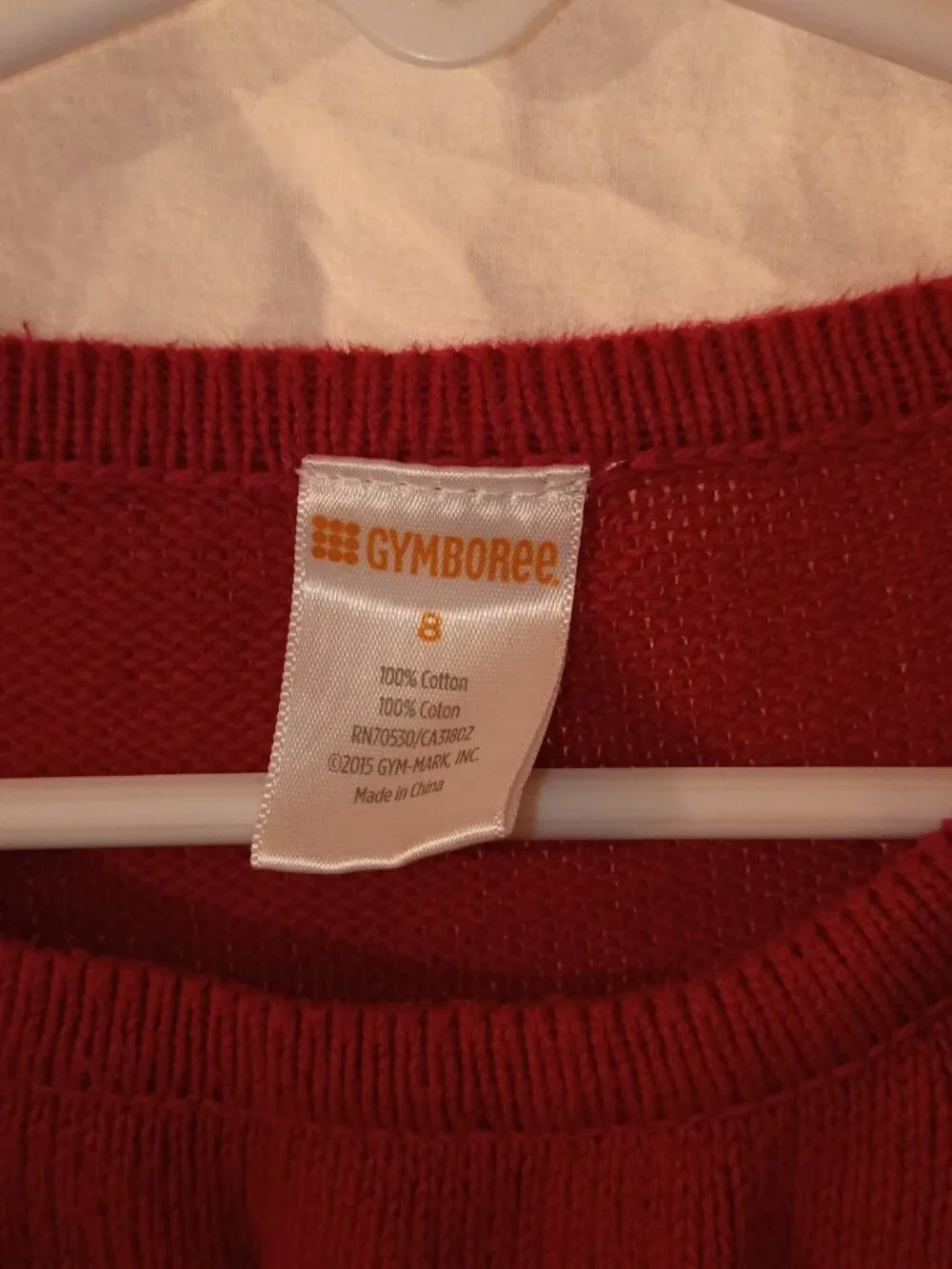 Gymboree Colorblock Sweater Dress Girls Size 8