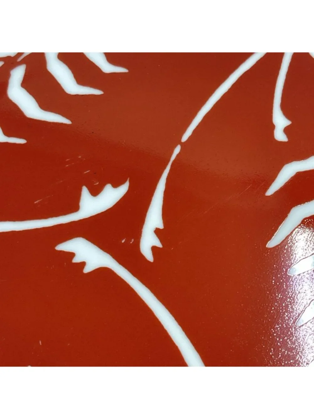 vintage cathy hardwick for mikasa lobster red fine porcelain plate made in japan