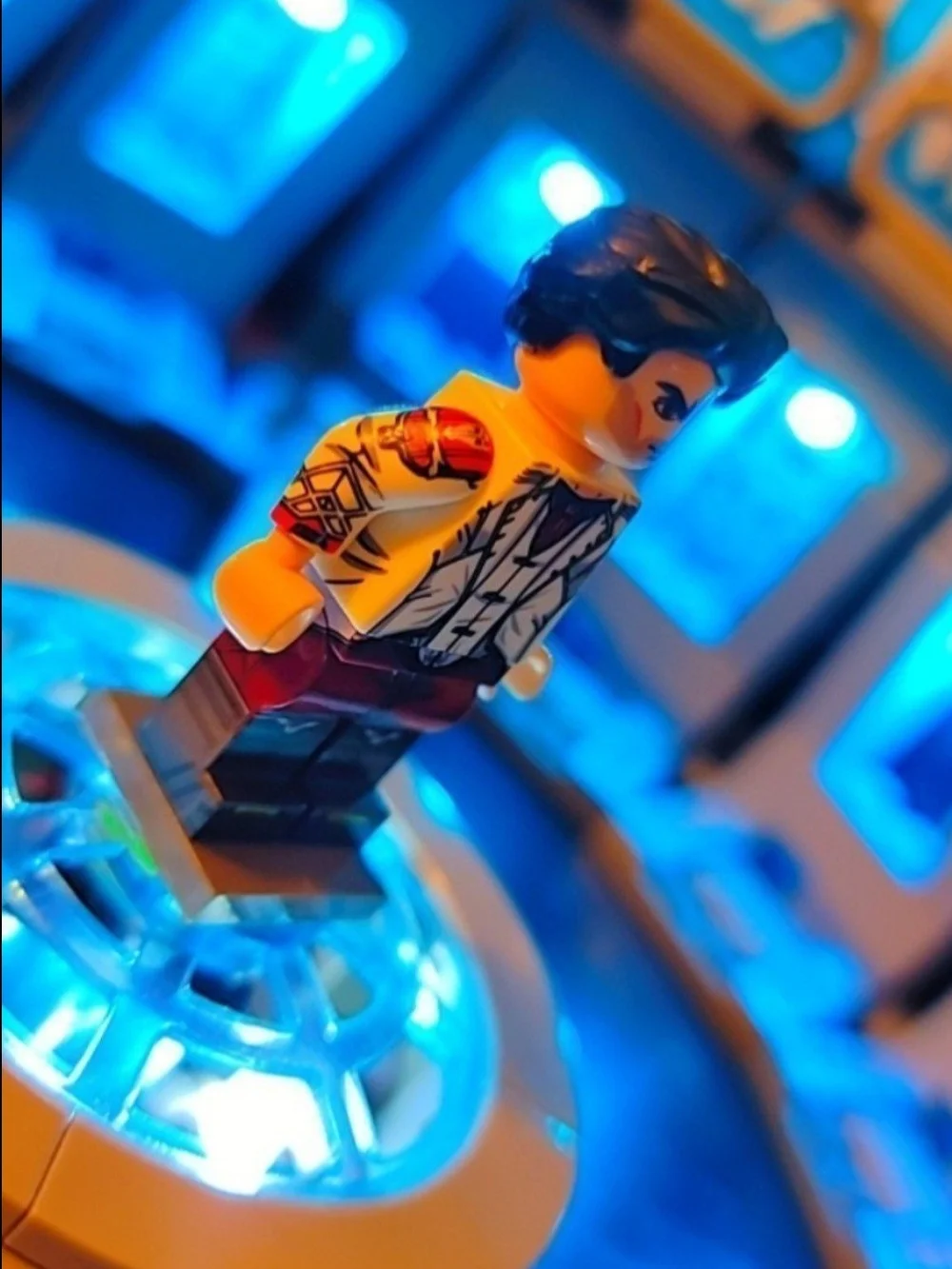 Arcane Jayce Minifigure Lego Compatible