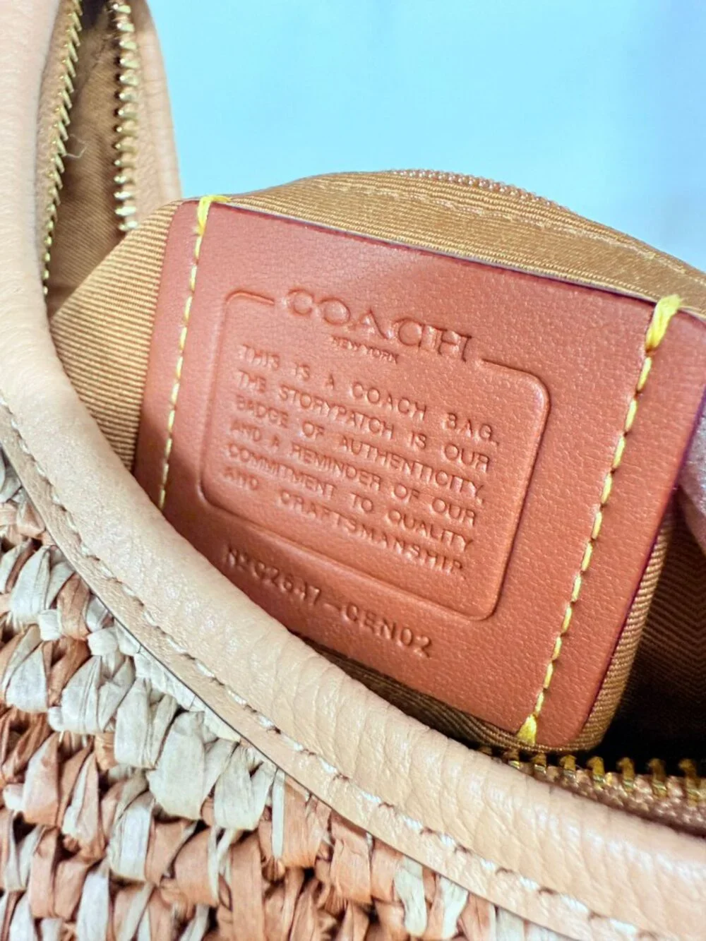 Coach style number