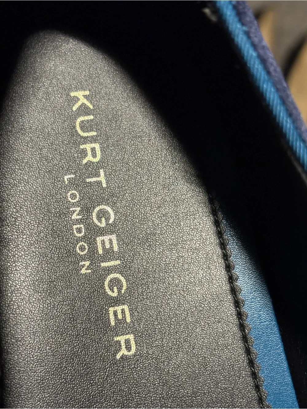 Kurt Geiger luxurious navy