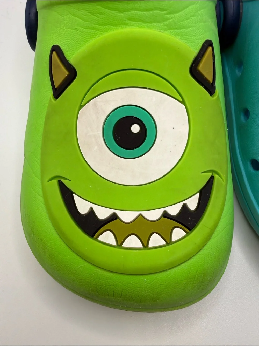 Monsters inc- Mike and Sully clog style shoes