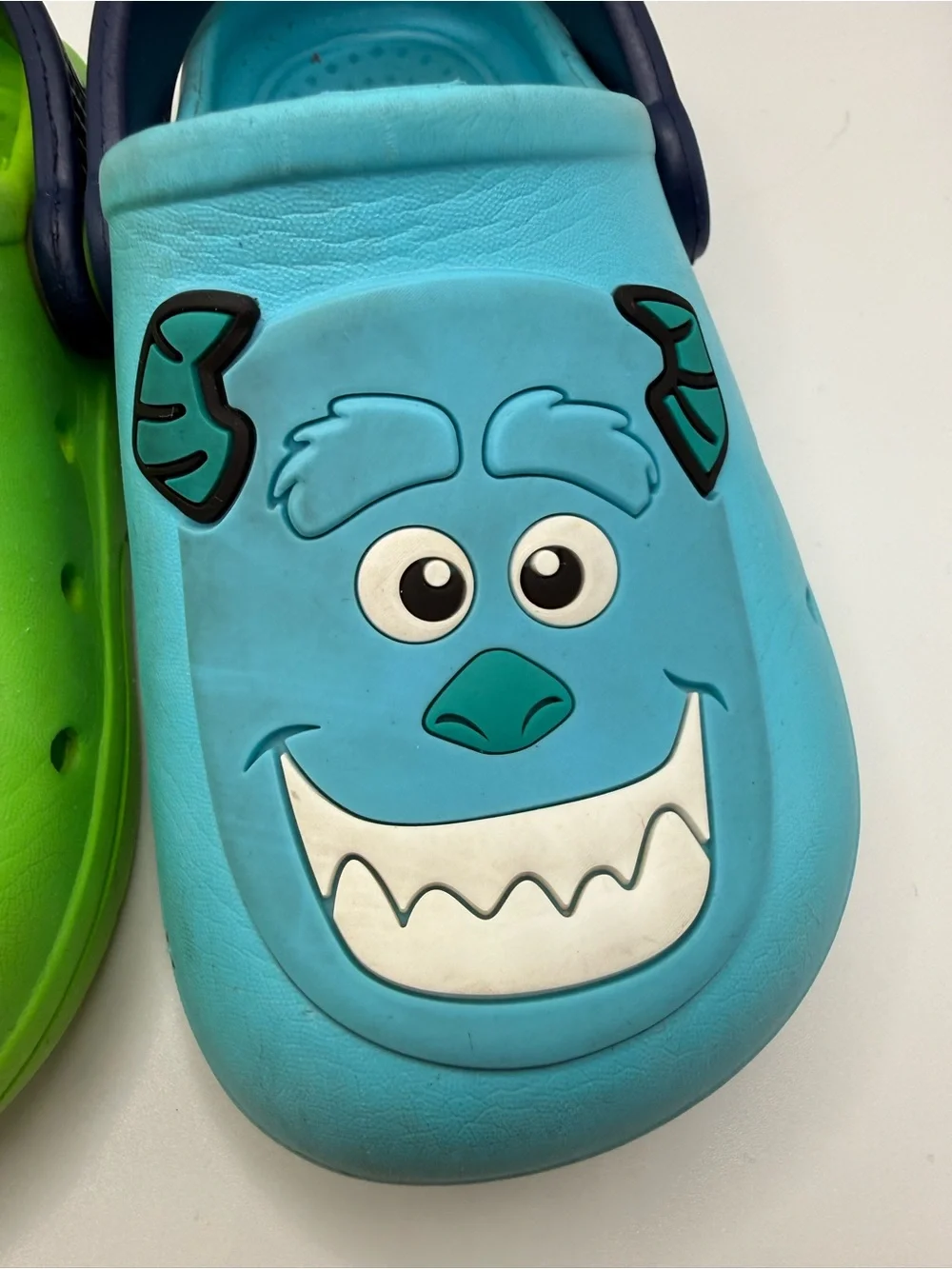 Monsters inc- Mike and Sully clog style shoes