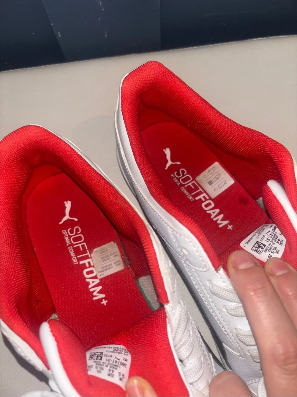 Puma classic white