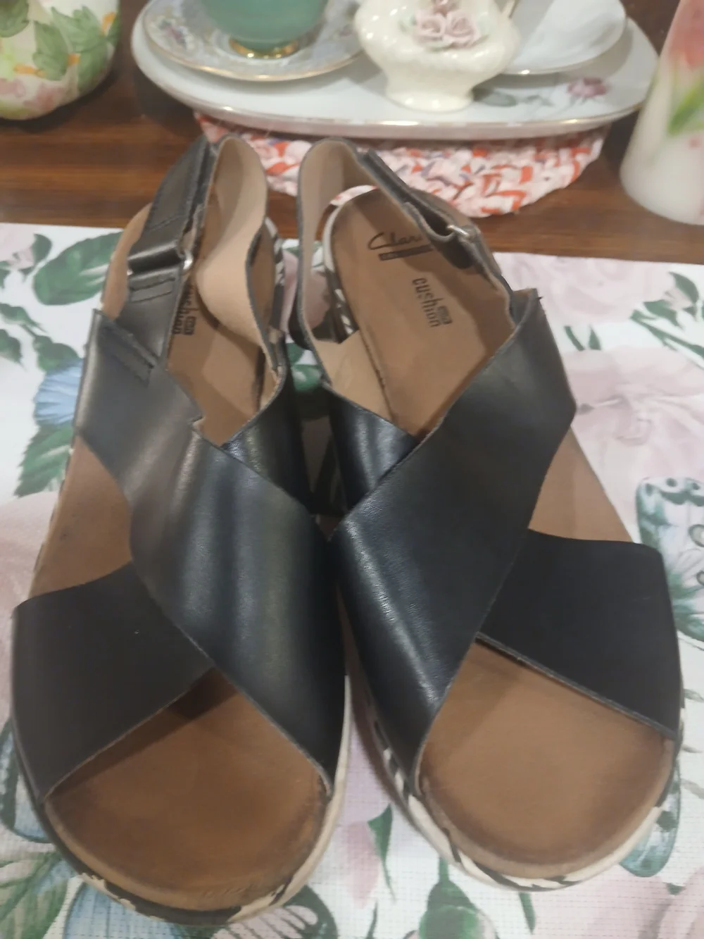 Clarks beige design