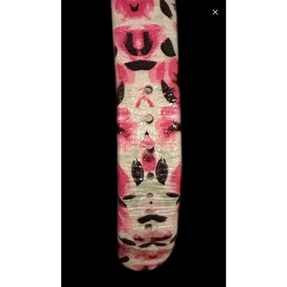 Kate Spade New York Metro Watch Floral Rose Band Pink and Gold Tones