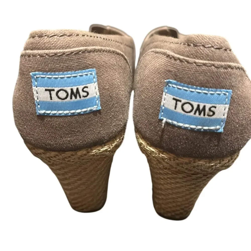 Toms espadrille wedge