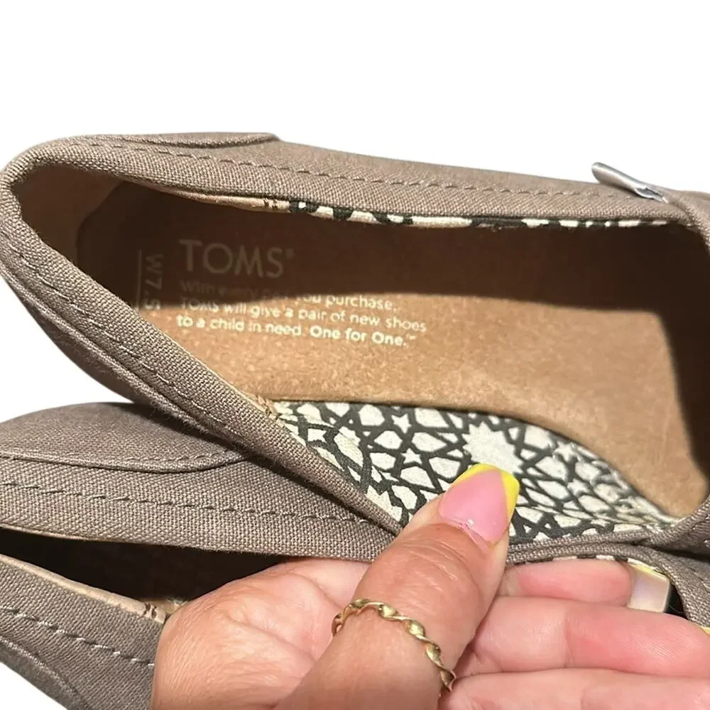 Toms espadrille wedge