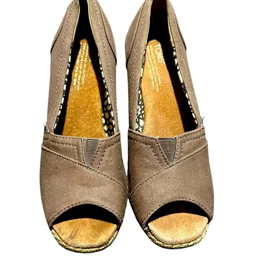 Toms espadrille wedge