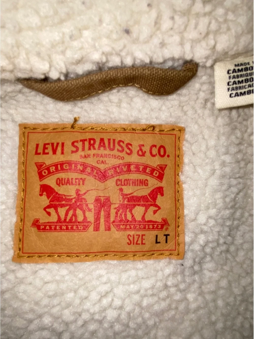 Levis levi’s sherpa