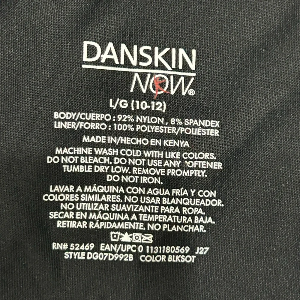 Danskin Now Kids Bodysuit Set - Pink, Black, and Blue