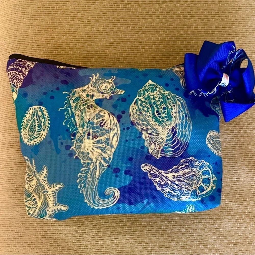 Victoria Leland Designs vibrant blue