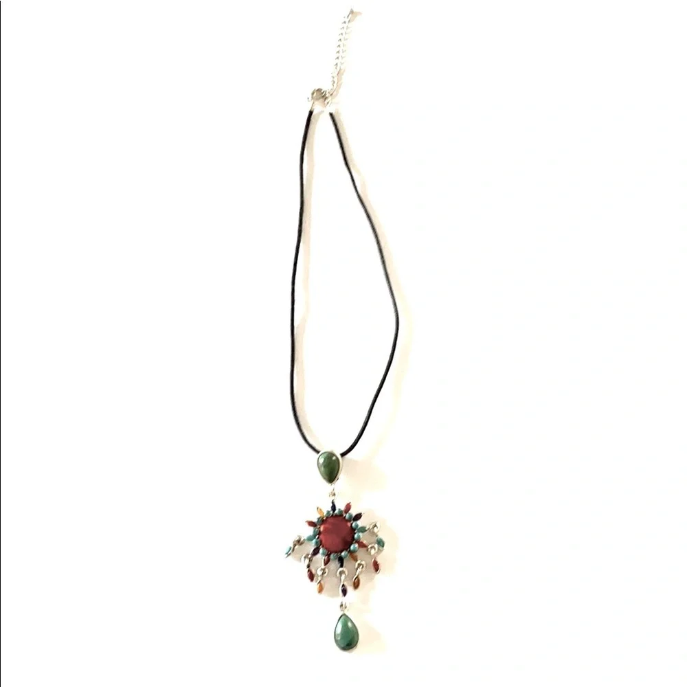 Western Bohemian‎ Jeweled Sunshine necklace choker