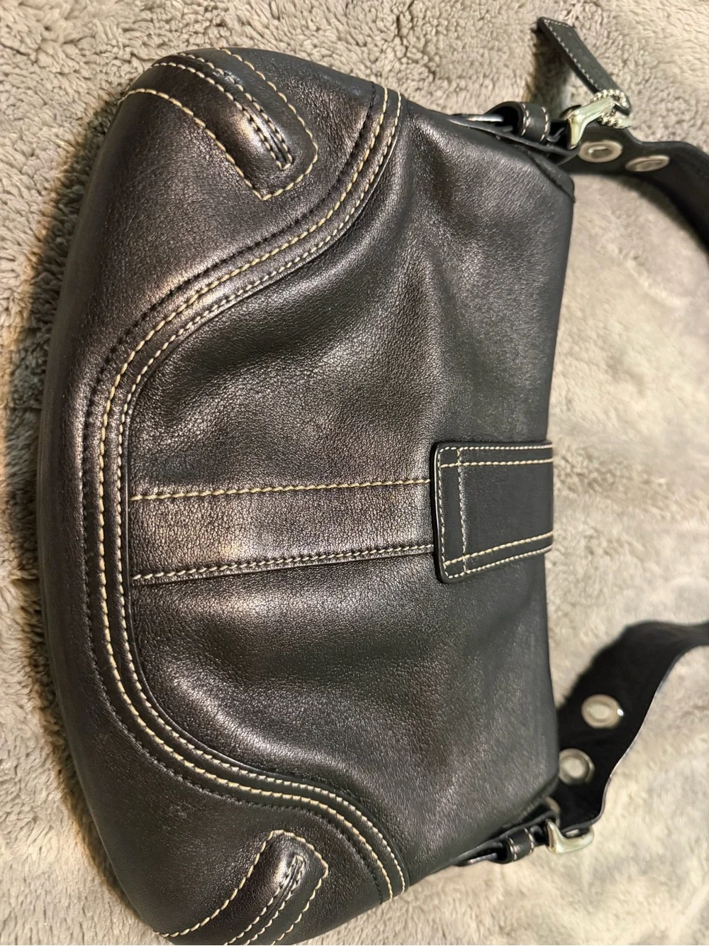 Coach vintage leather mini soho soho