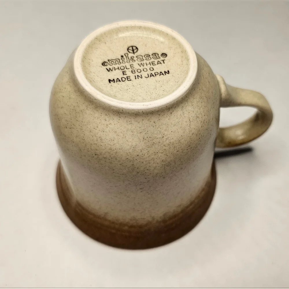 [#3] (1) Cup and (1) Saucer - Vintage 1981 Whole Wheatby MIKASA [E8000] 3 of 10