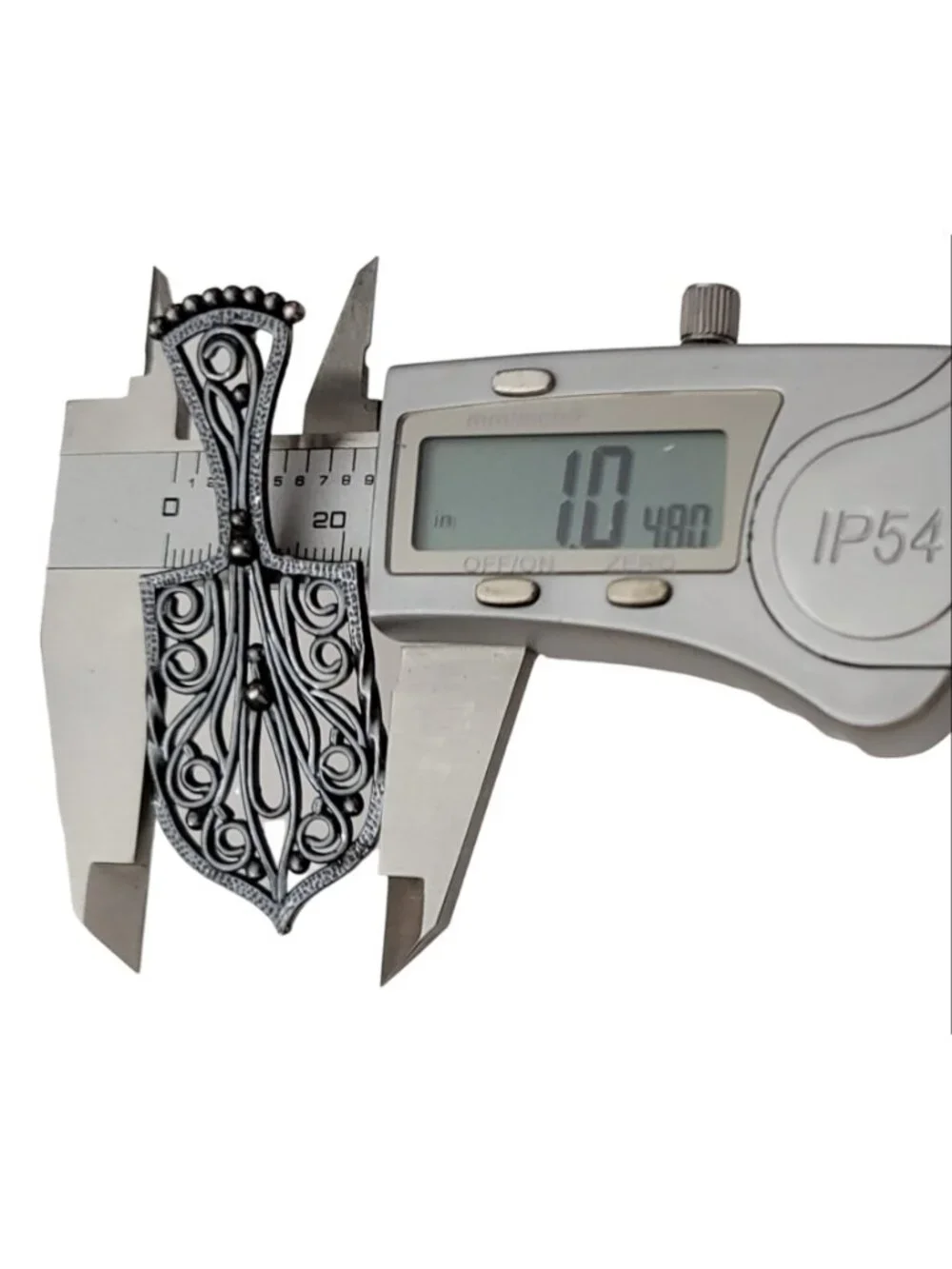 Napier spatula brooch