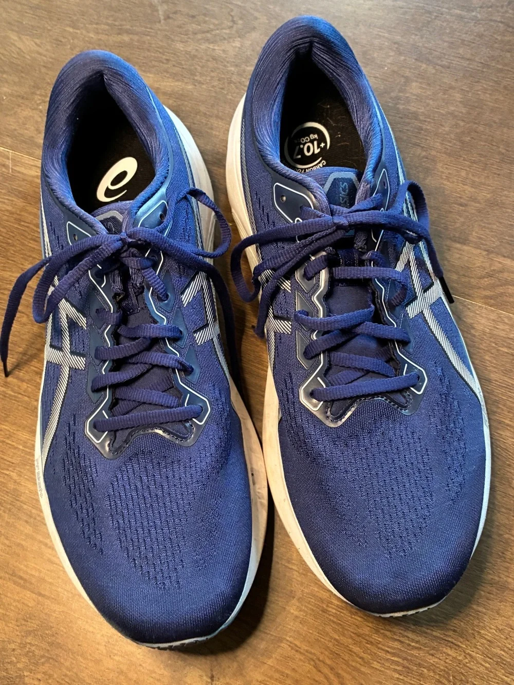ASICS Men's Gel-Kayano 30 Blue and White Size 14