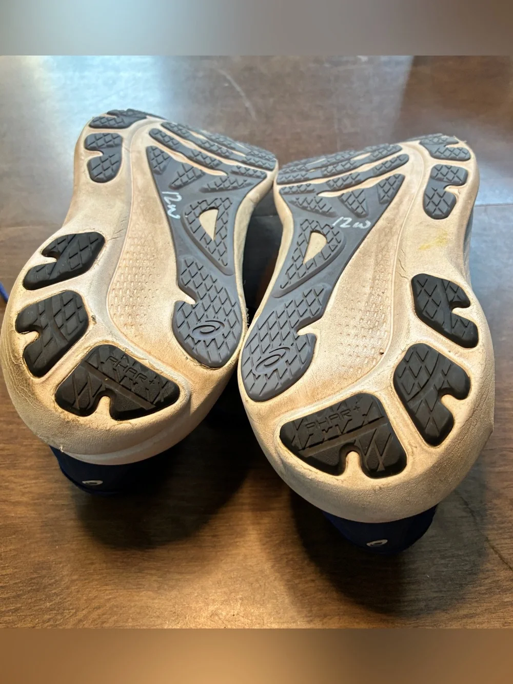 ASICS Men's Gel-Kayano 30 Blue and White Size 14