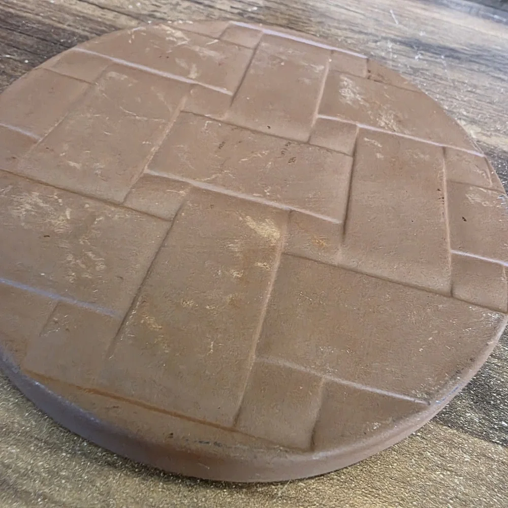 Longaberger round brick basket