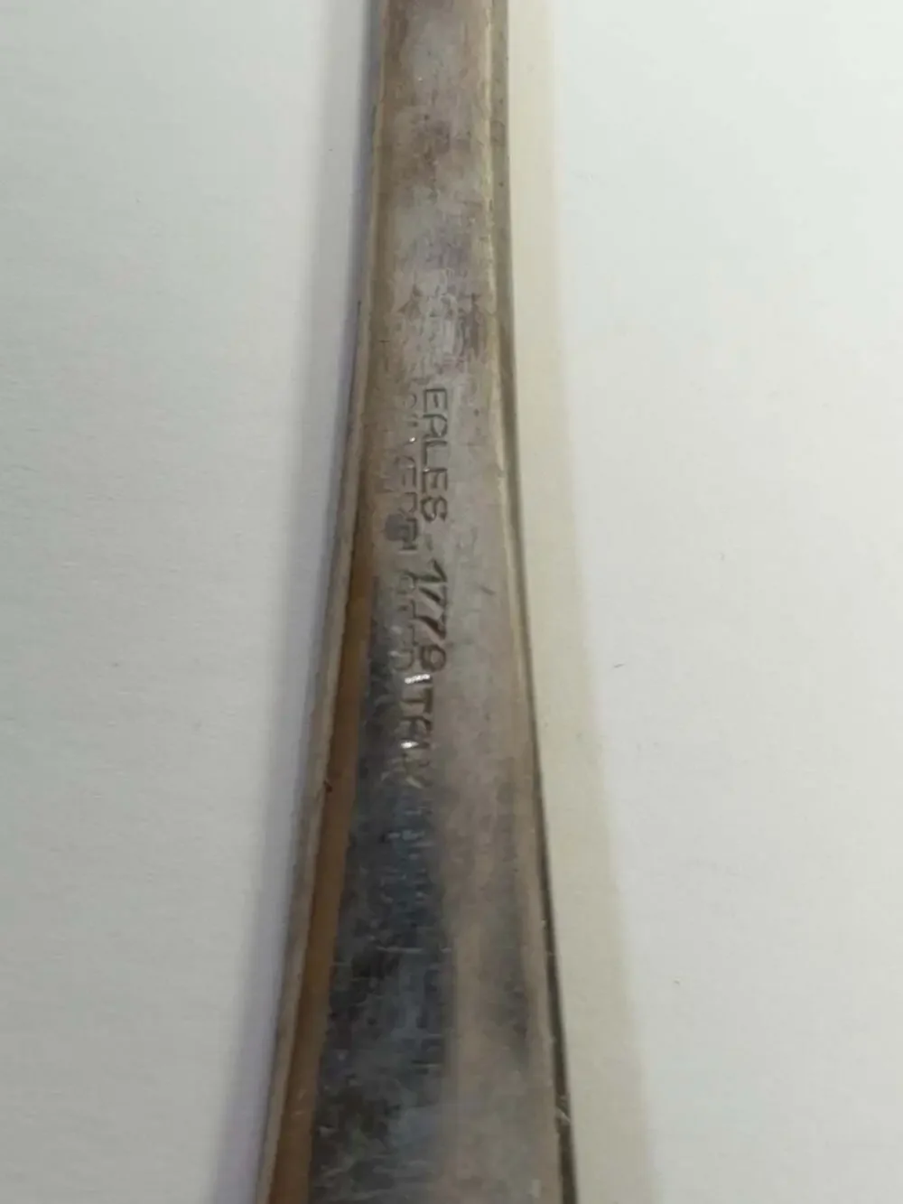 Erles 1779 Italy‎ Silver Plated Spoon