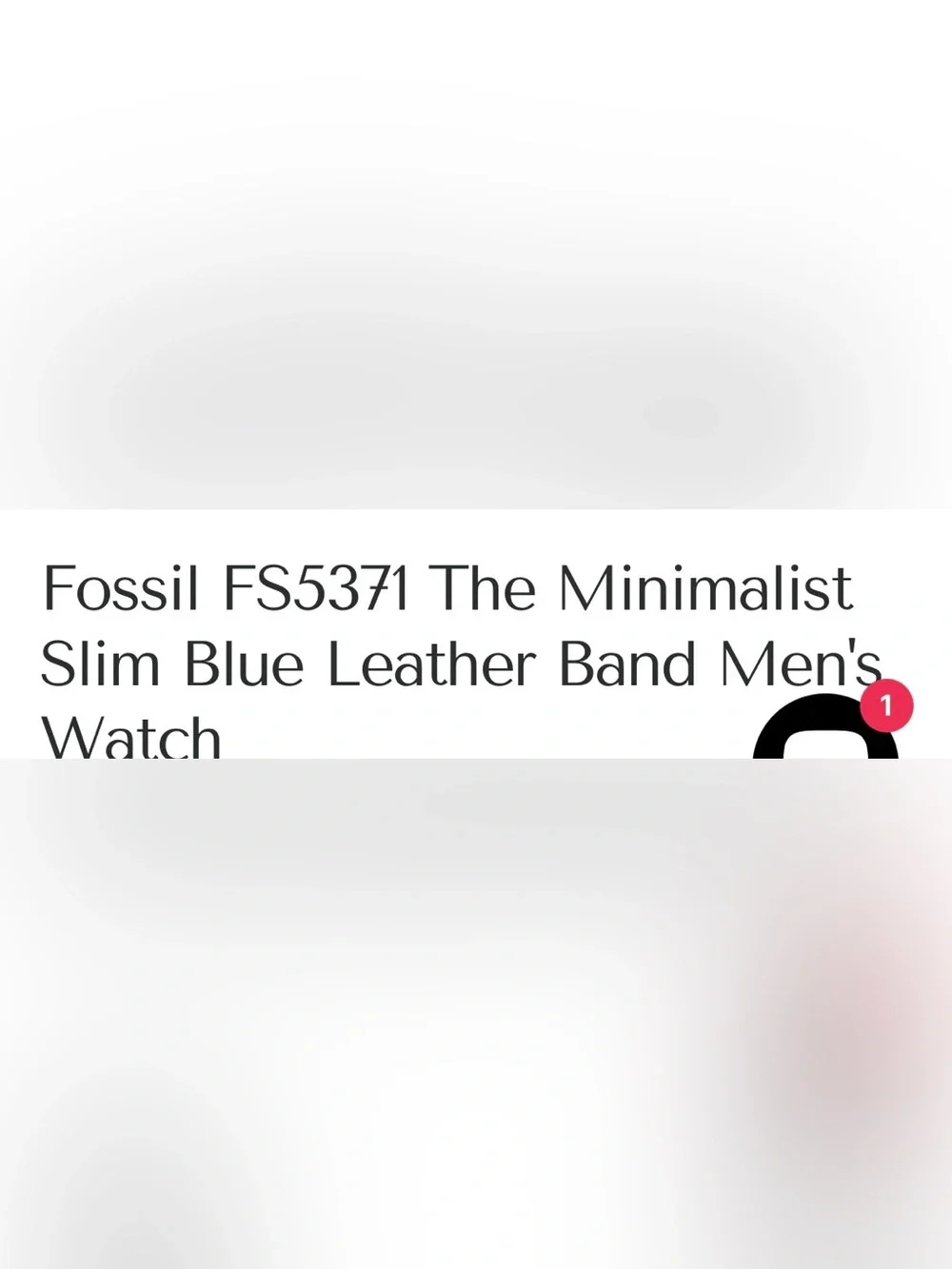Fossil battery strap
